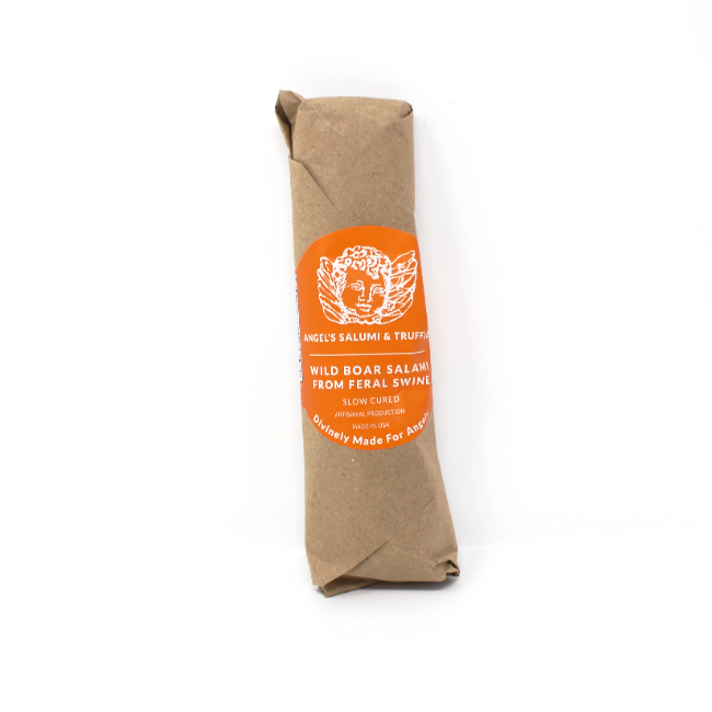 Angel's Wild Boar Salami - Curedandcultivated