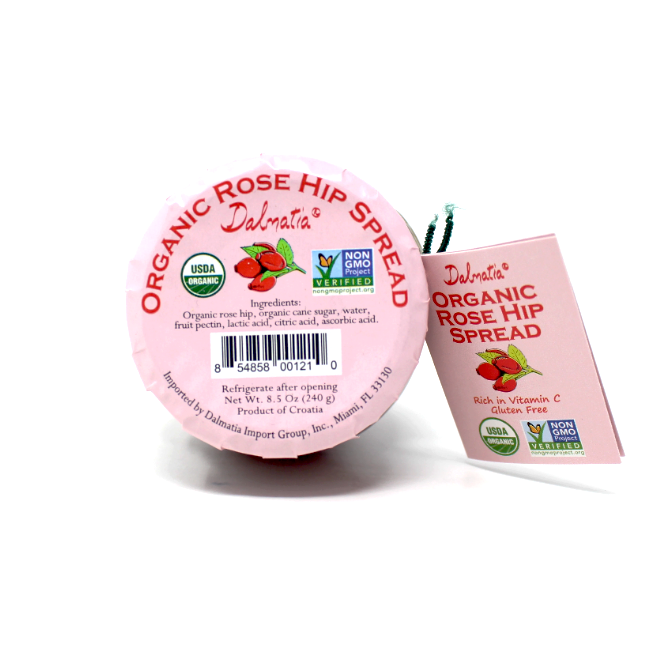 Dalmatia Rose Hip Spread, 8.5 oz - Curedandcultivated
