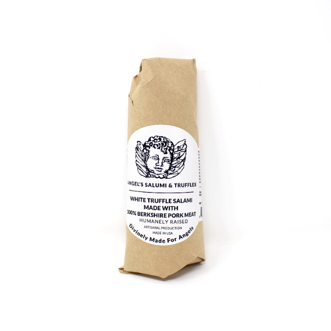 Angel's White Truffle Salami - Curedandcultivated