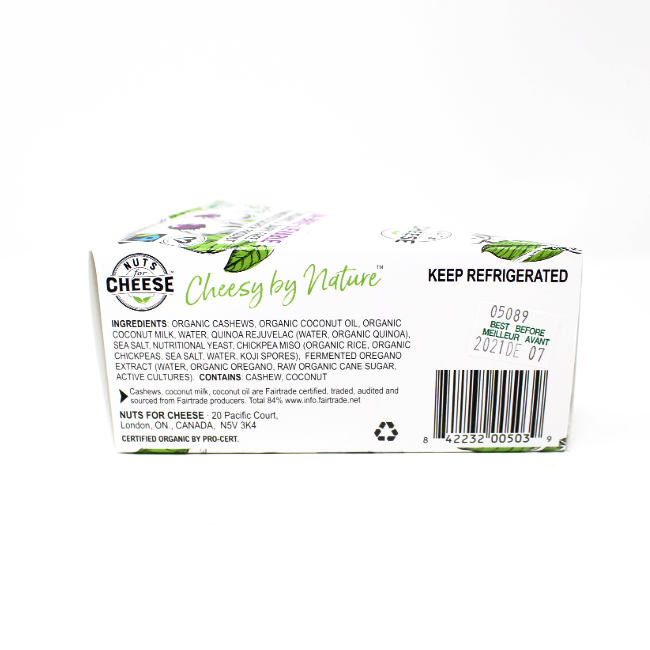 Nuts for Cheese Un-Brie-Lievable Organic Vegan Cheese - Curedandcultivated