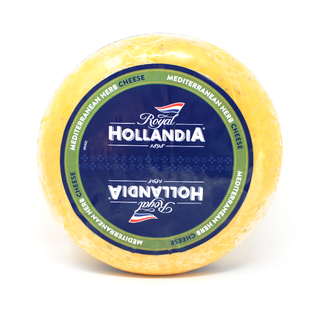 Royal Hollandia Mediterranean Herb Gouda - Curedandcultivated