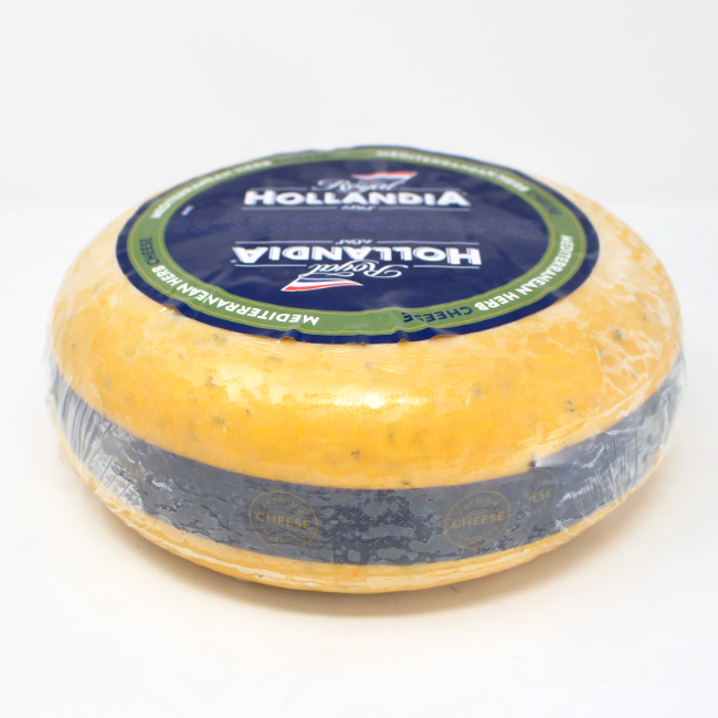 Royal Hollandia Mediterranean Herb Gouda - Curedandcultivated