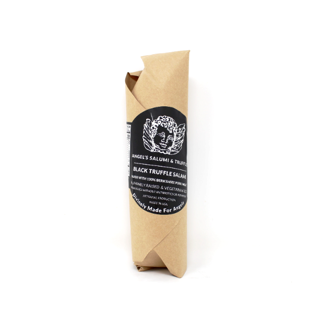Angel's Black Truffle Salami - Curedandcultivated