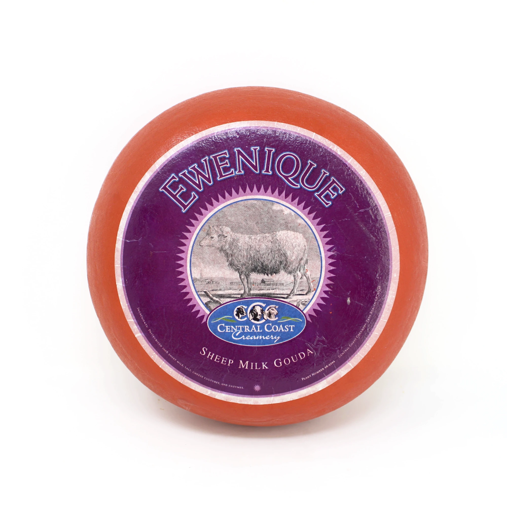 Central Coast Creamery Ewenique Sheep Gouda - Curedandcultivated