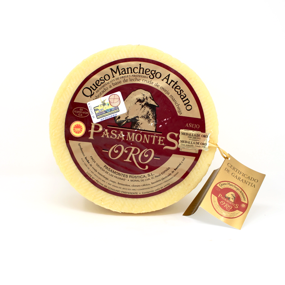 Pasamontes Manchego DOP Rogers Collection Aged - Curedandcultivated