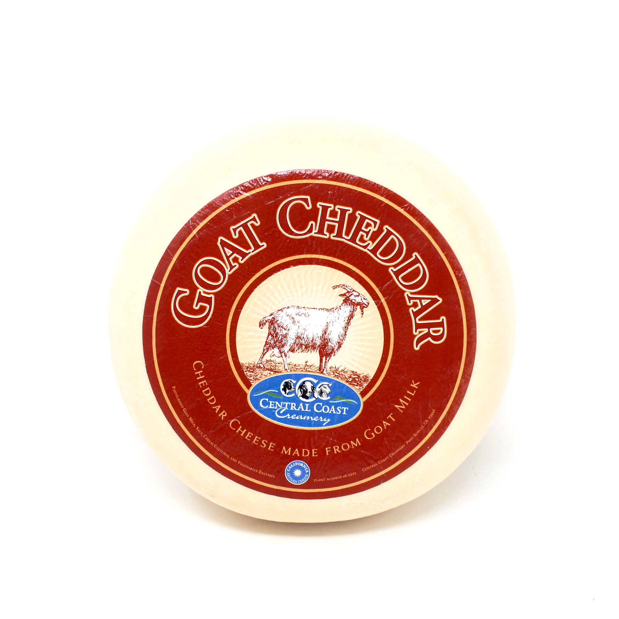 Central Coast Creamery Goat Cheddar - Curedandcultivated