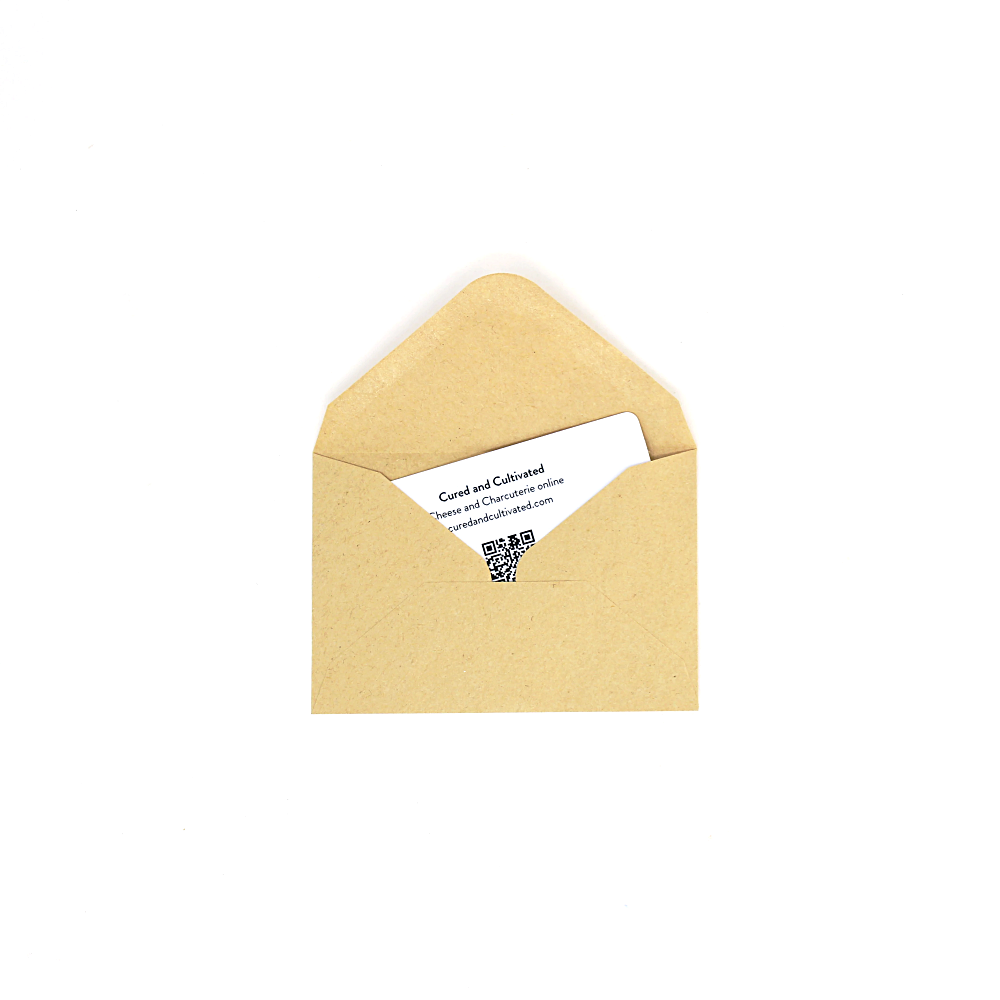 Physical Cheese and Charcuterie Gift Cards - Curedandcultivated
