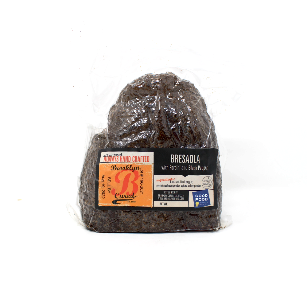 Brooklyn Cured Bresaola with Porcini and Black pepper - Curedandcultivated