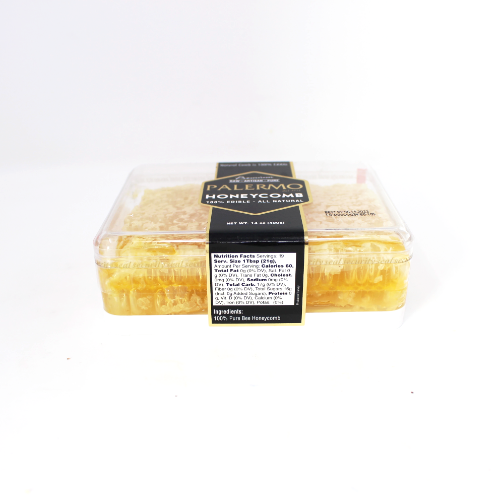 Raw Honeycomb Palermo, 14 oz. - Curedandcultivated