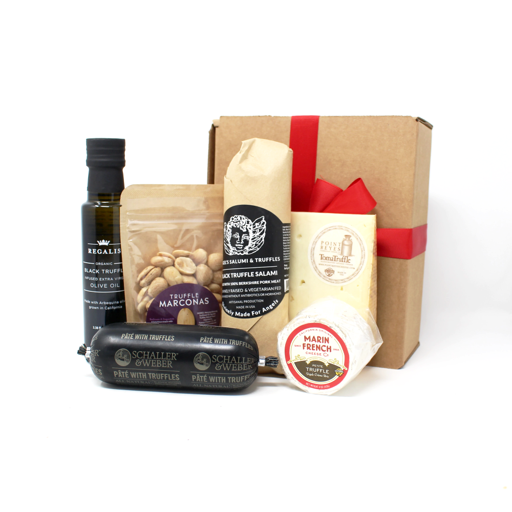 All Truffle Cheese and Charcuterie Gift Box - Curedandcultivated