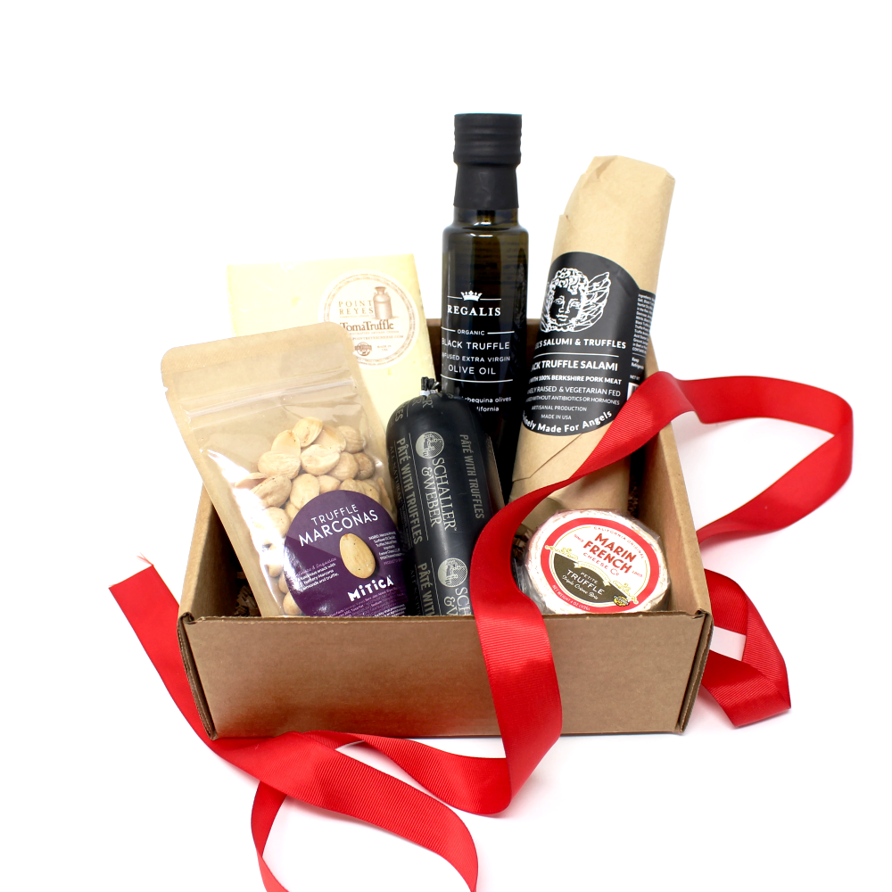 All Truffle Cheese and Charcuterie Gift Box - Curedandcultivated