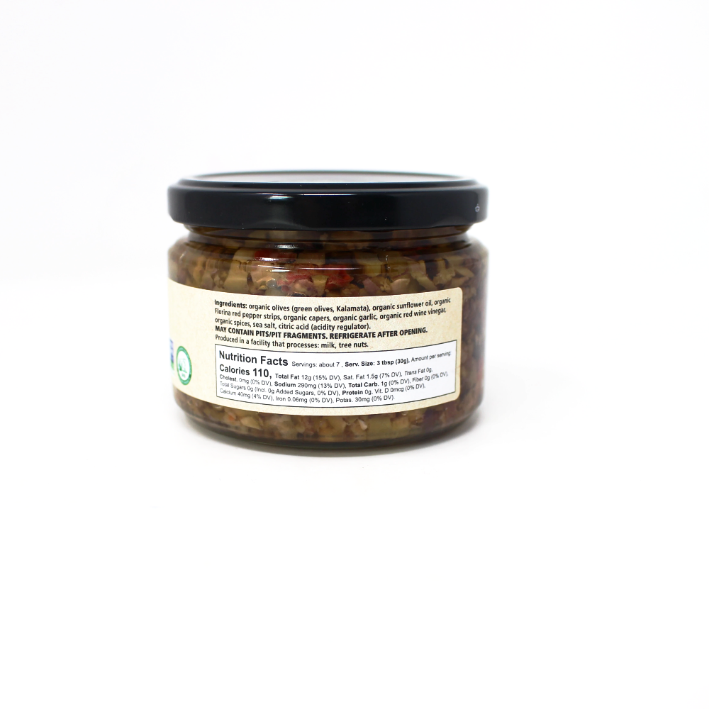Divina Organic Olive Bruschetta, 8.1 oz - Curedandcultivated