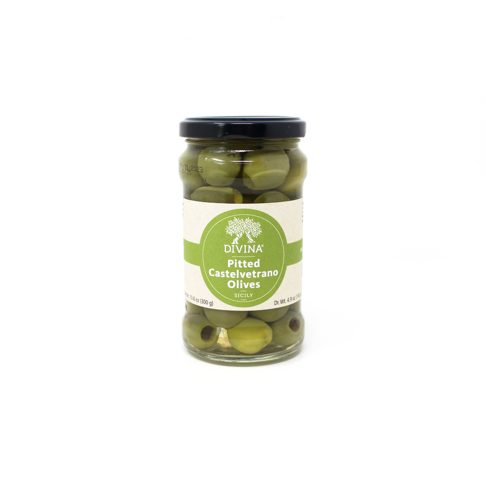 Divina Pitted Castelvetrano Olives Sicily Italy - Curedandcultivated
