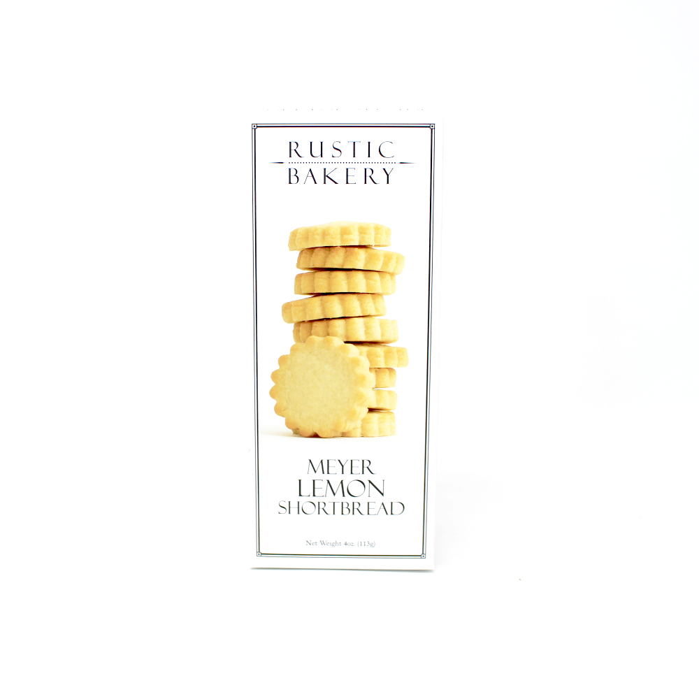Rustic Bakery Meyer Lemon Shortbread cookies - Curedandcultivated