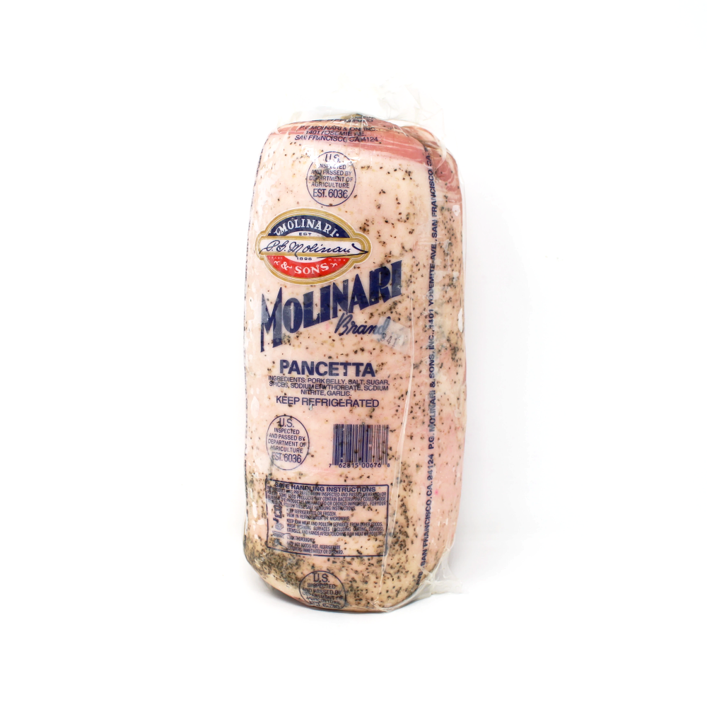 Pancetta Molinari Italian bacon - Curedandcultivated