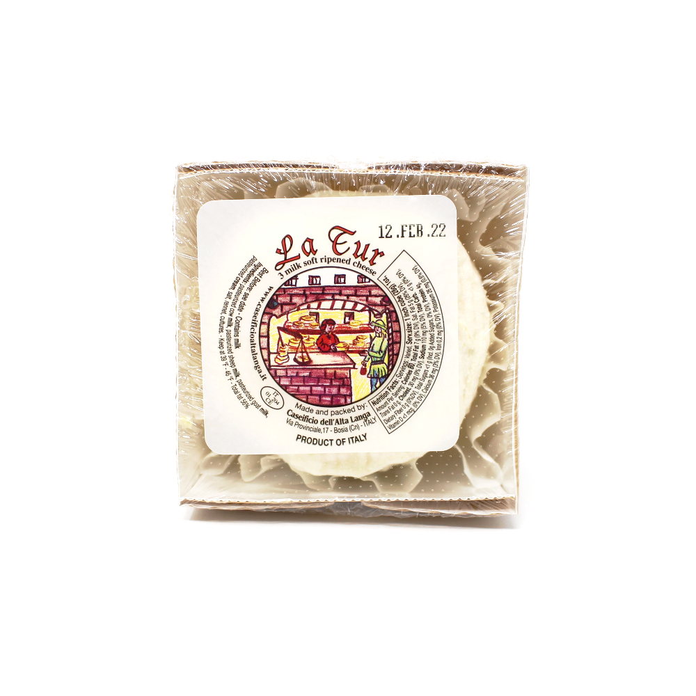 La Tur Soft ripened Italian Cheese - Curedandcultivated