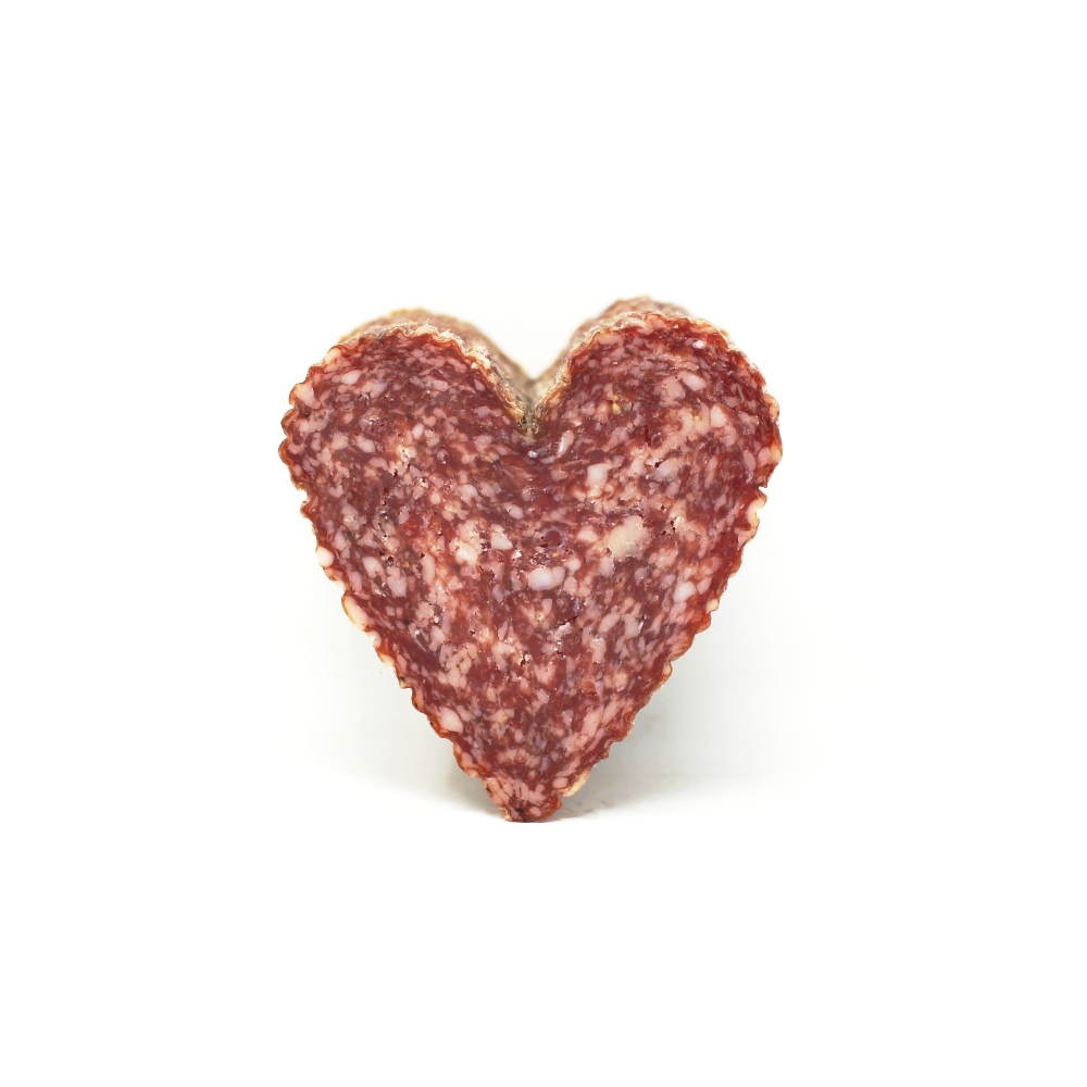 D’Amour Heart Shaped Salami by Piller's - Curedandcultivated