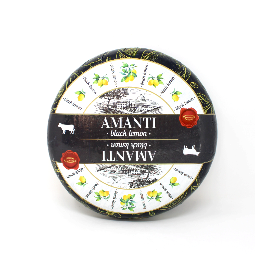 amanti black colored lemon gouda Holland Paso Robles  - Curedandcultivated