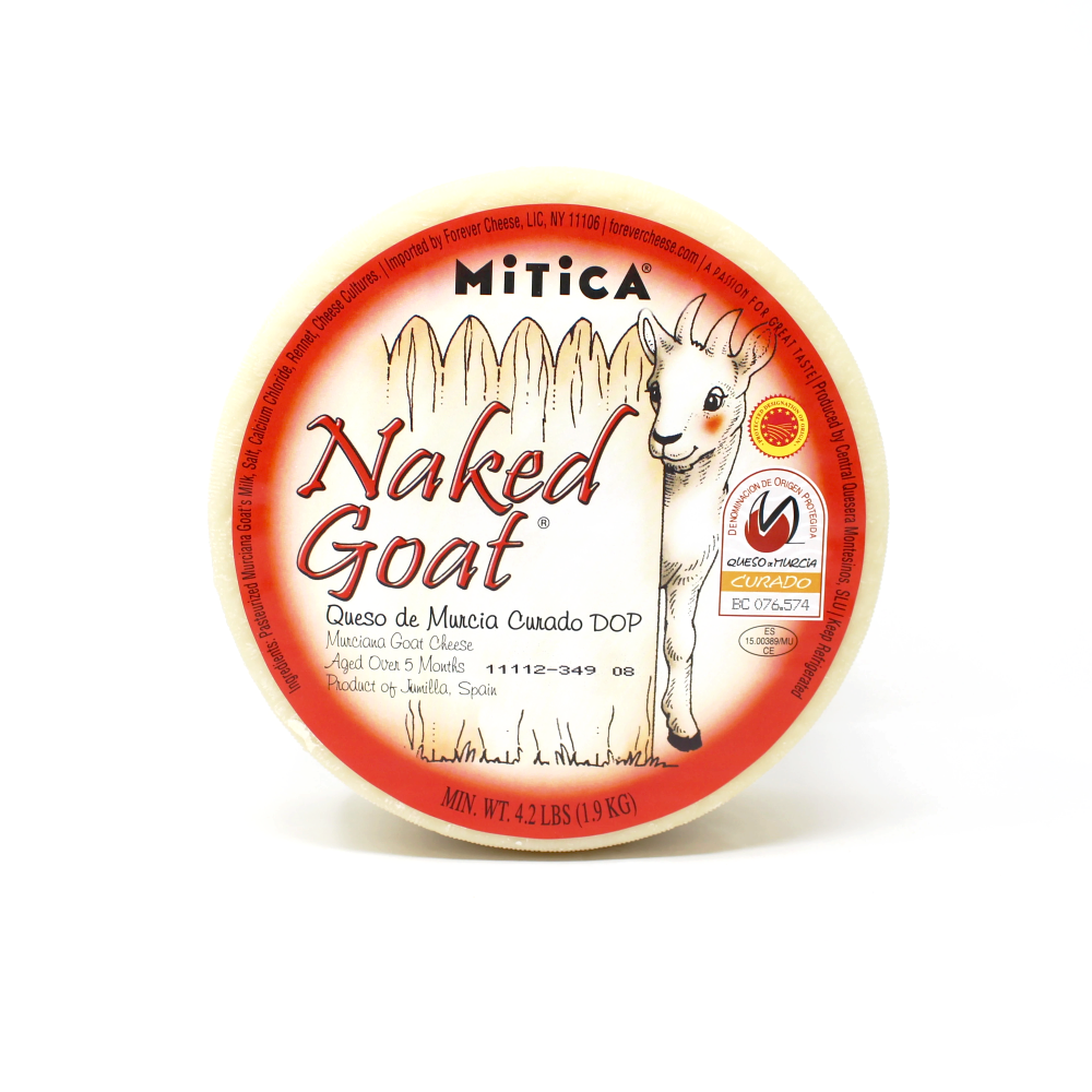 Naked Goat Queso de Murcia Curado - Curedandcultivated