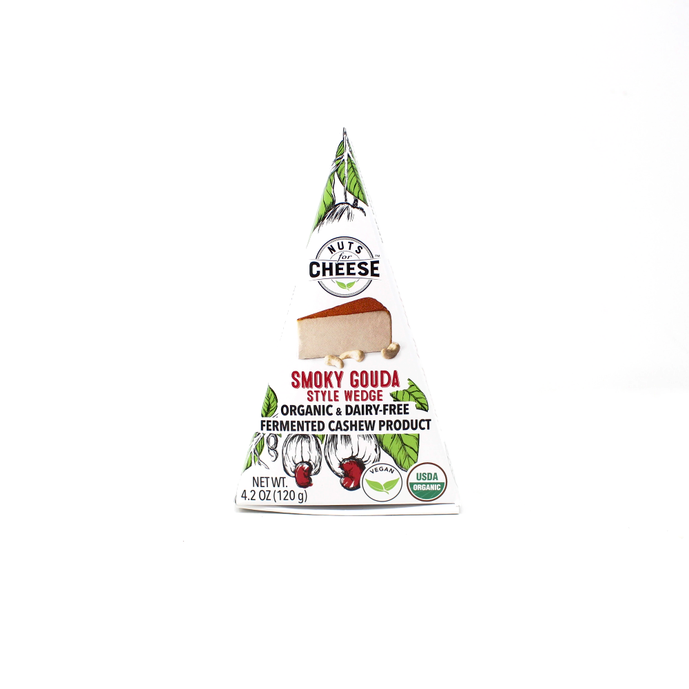 Nuts for Smoky Gouda Vegan Cheese Paso Robles - Curedandcultivated