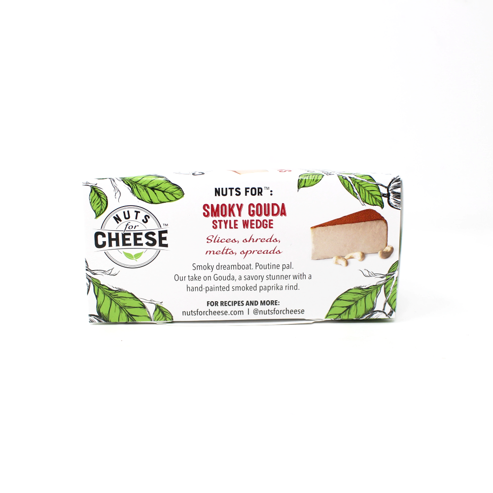 Nuts for Smoky Gouda Vegan Cheese Paso Robles - Curedandcultivated