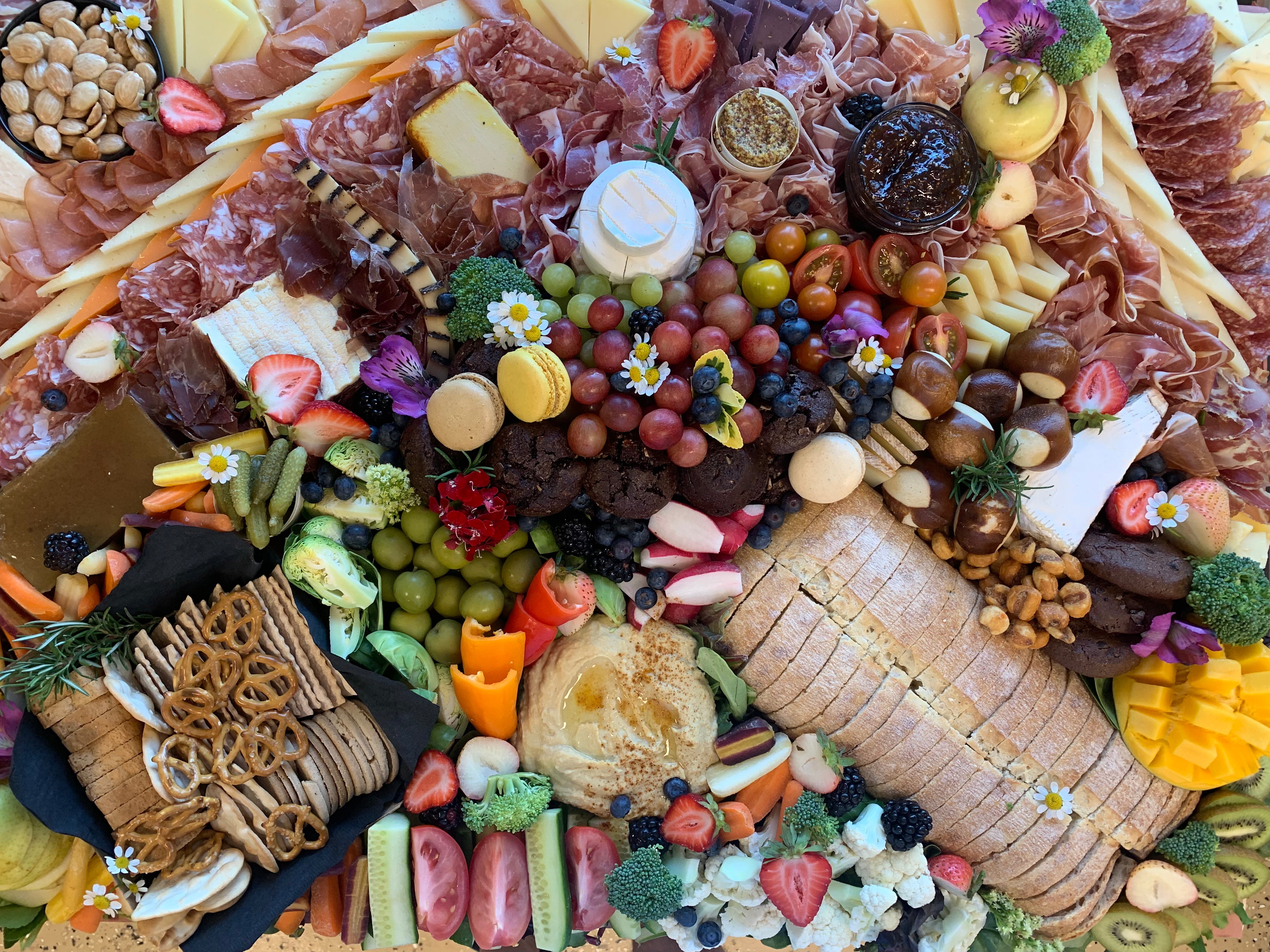 Cheese and Charcuterie Grazing Boards Paso Robles - Curedandcultivated