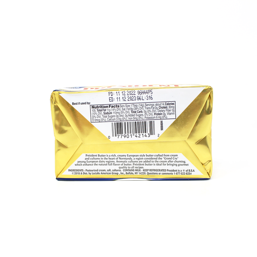 President Salted Butter - Curedandcultivated