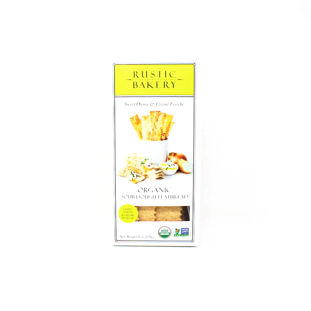 Rustic Bakery Sweet Onion Flatbreads - Curedandcultivated